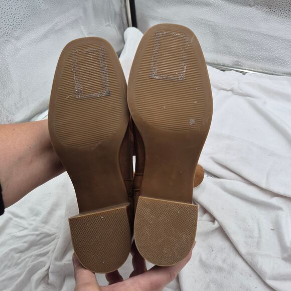 NEW Steve Madden Romney Bootie Chocolate Brown Suede Slouchy Western size 9 - Picture 7 of 9